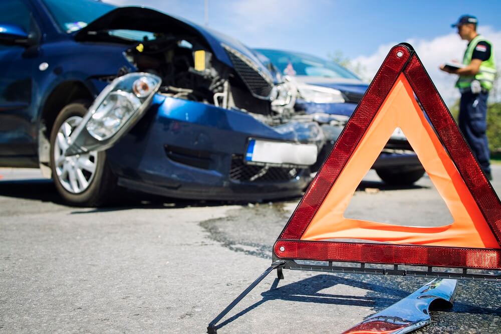 policía de accidentes de tráfico