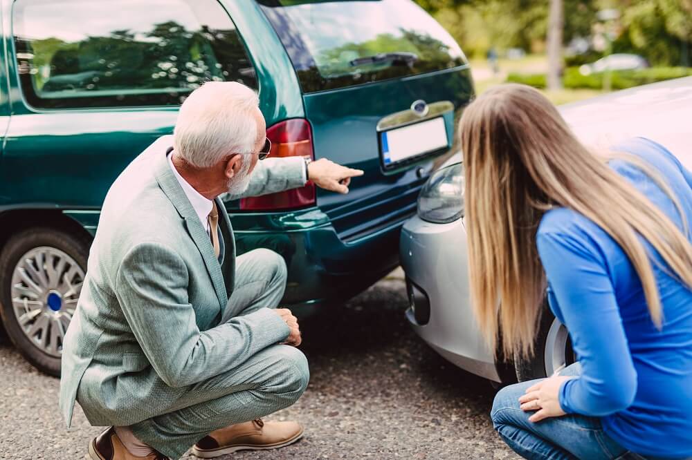 accidente coche de la misma compañía