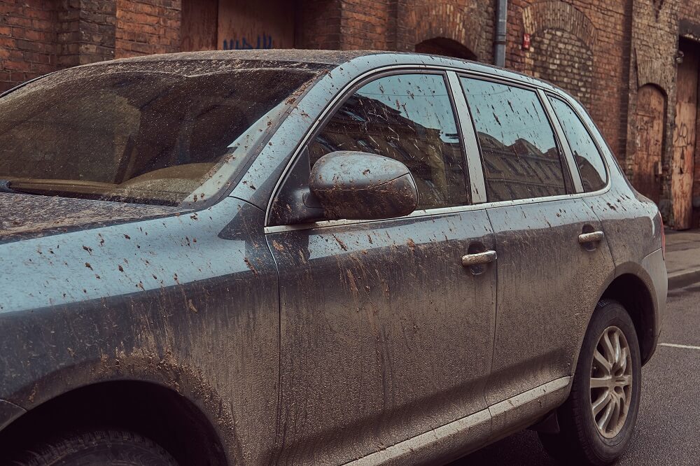 coche abandonado