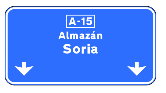 senales de direccion